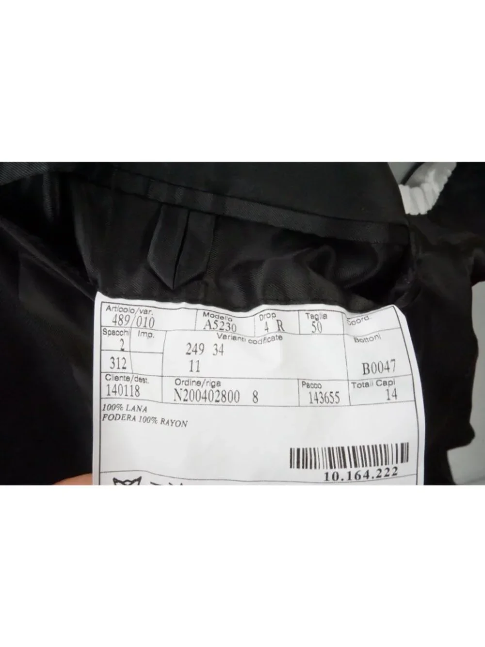 Burberry London Solid Black Wool 2 Pc Suit Jacket Pants Sz 40R BRAND NEW